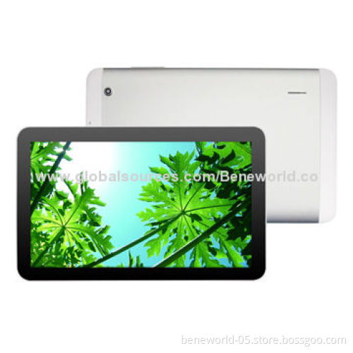 New 10.1-inch Tablet PCs with MTK8382 Quad Core, 3G Calling, GPS, Bluetooth, Metal Housing